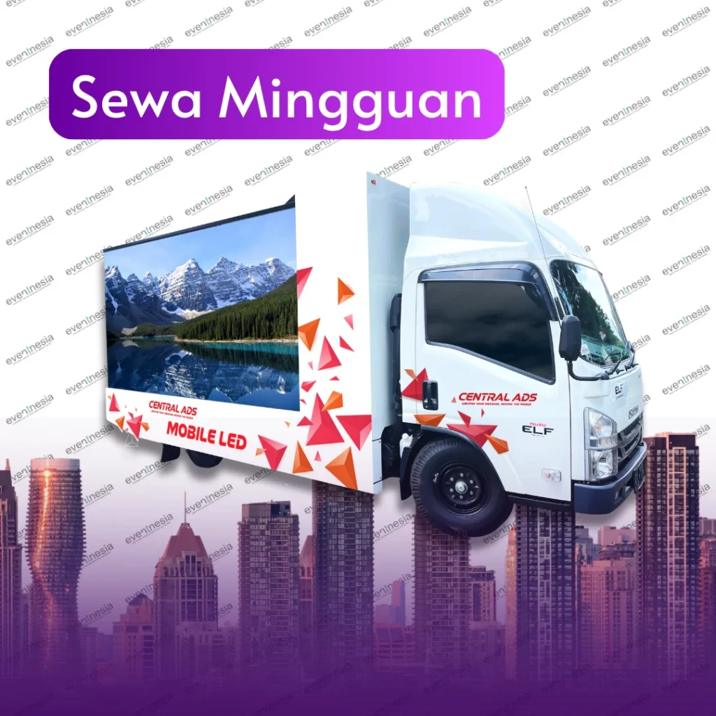 Sewa Mobile LED Mingguan eventnesia