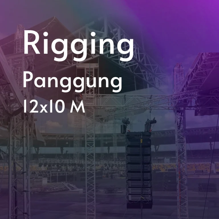 harga sewa rigging panggung 12x10 m