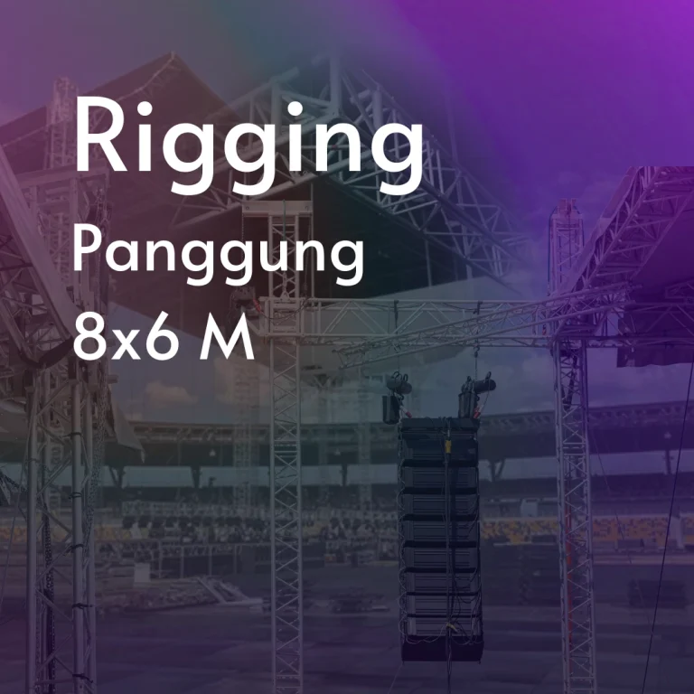 harga sewa rigging panggung 8x6 m