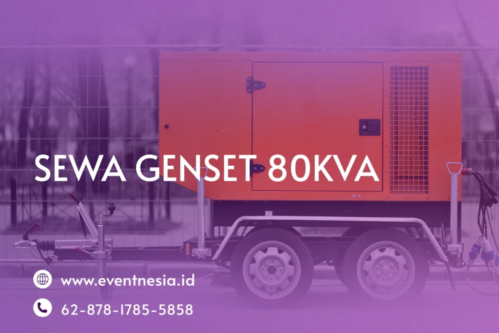 sewa genset 80 kva