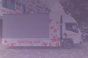 sewa mobile led ads, videotron promosi