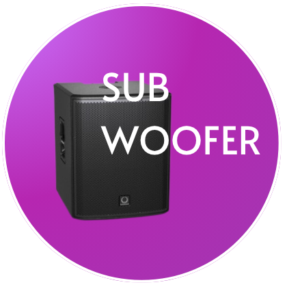 sewa sound system subwoofer