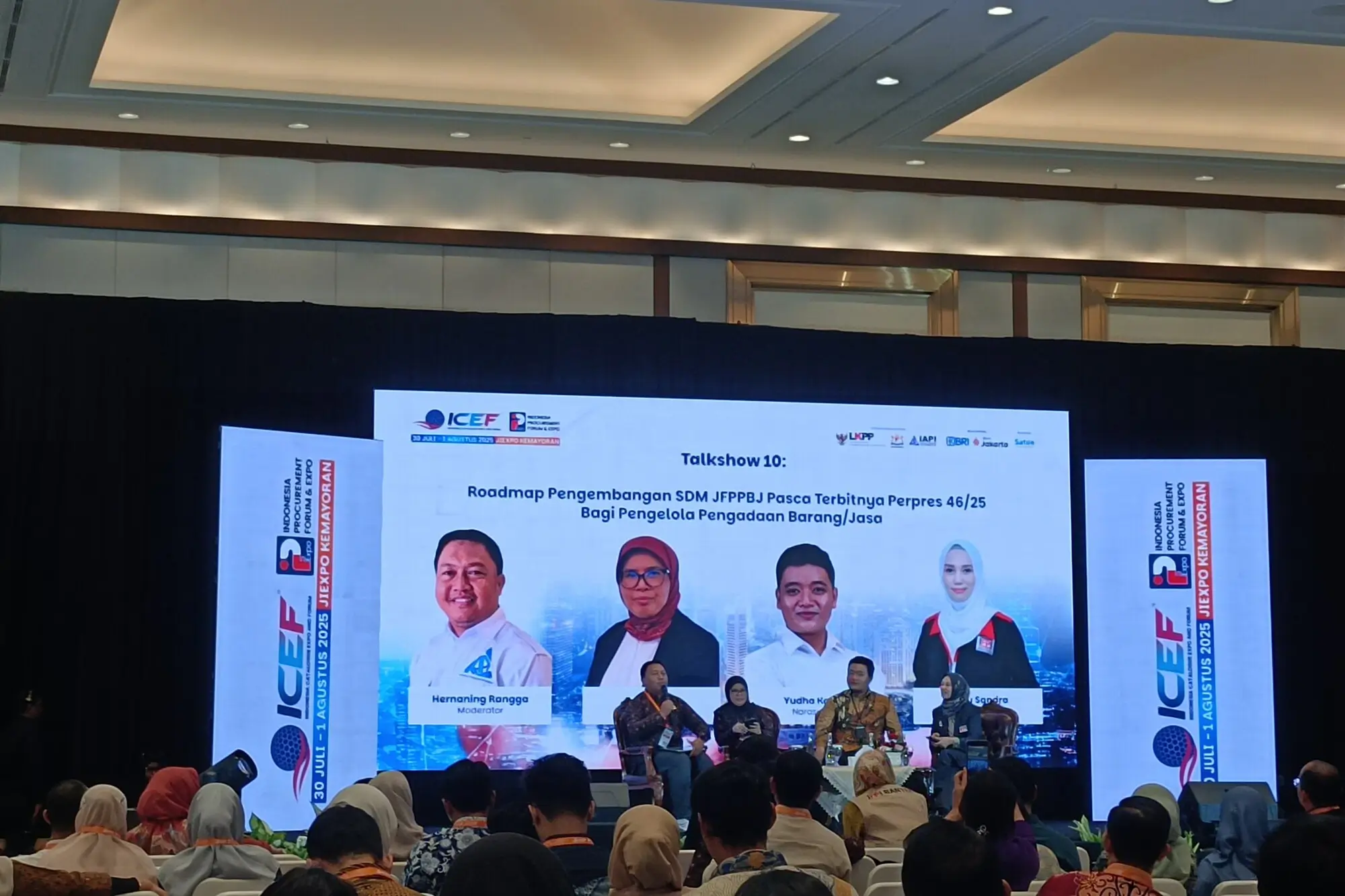 icef-ipfe 2025 mendukung produk dalam negeri untuk sistem pengadaan barang/jasa pemerintah indonesia lebih baik