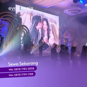 Sewa videotron acara wedding. Hubungi 087817991788