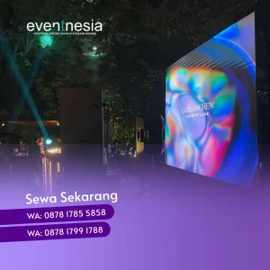 sewa videotron, levelling, dan genset acara musik DJ. Hubungi 087817855858