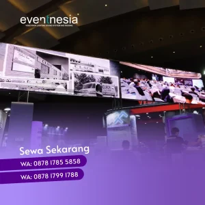 sewa videotron dan rigging booth pameran. Hubungi 087817855858