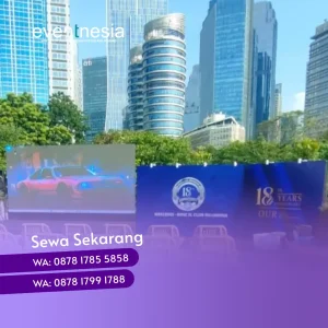 sewa videotron dan soud system acara gathering komunitas. Hubungi WA 087817855858