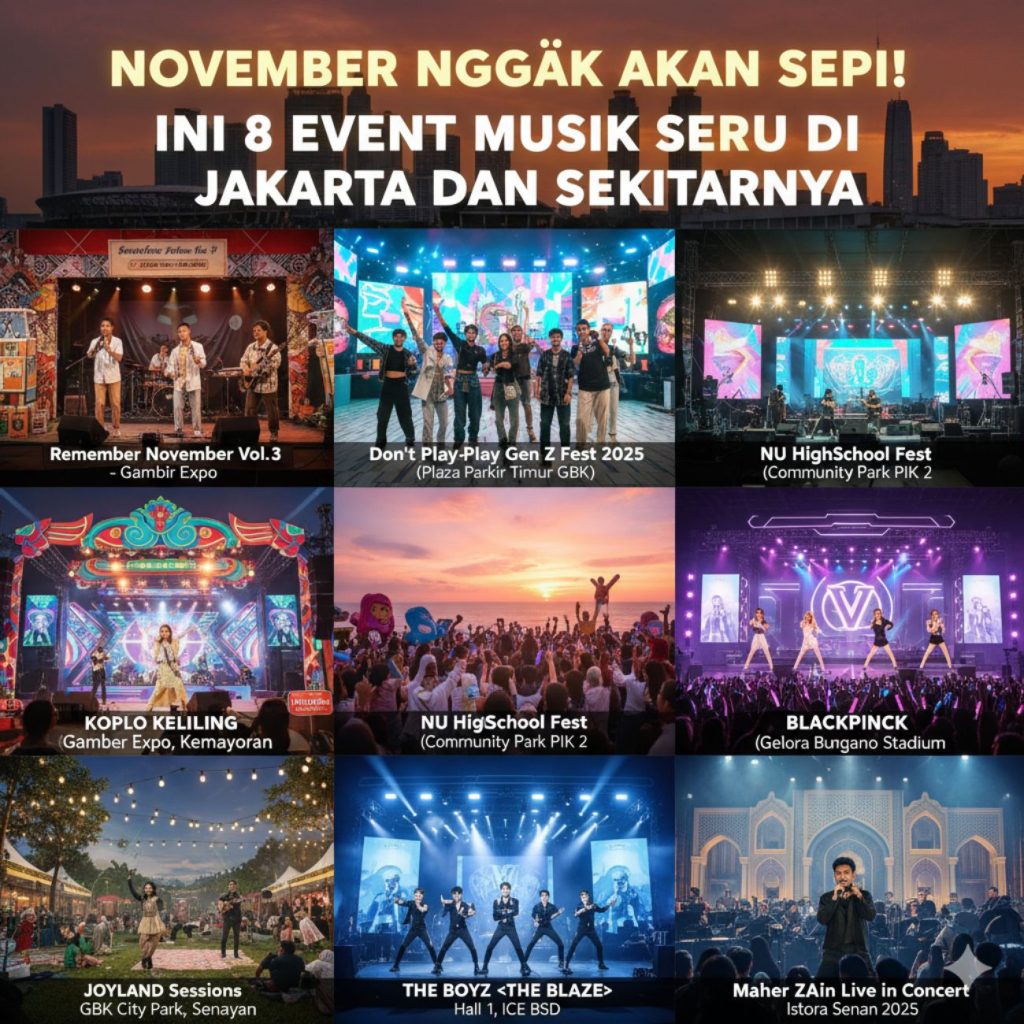 8 Event Musik November 2025