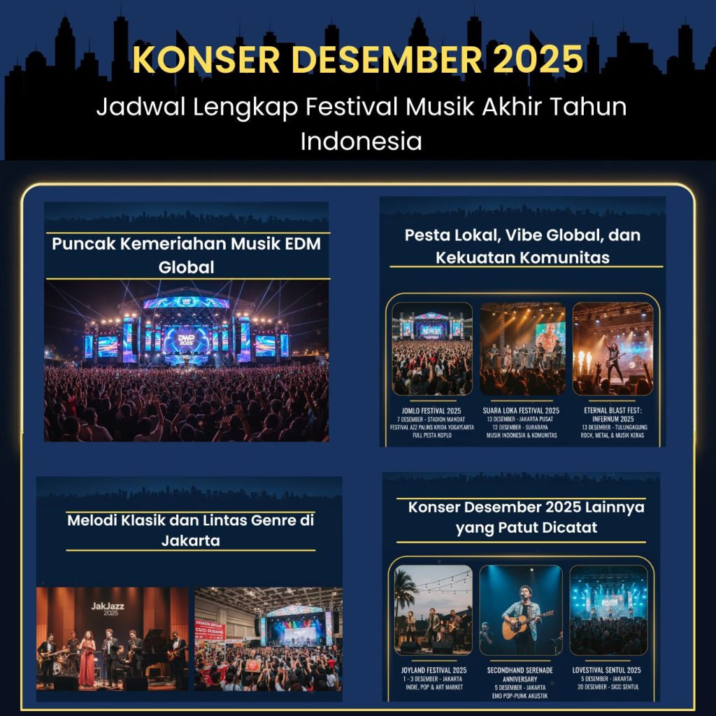 4 Konser Desember 2025