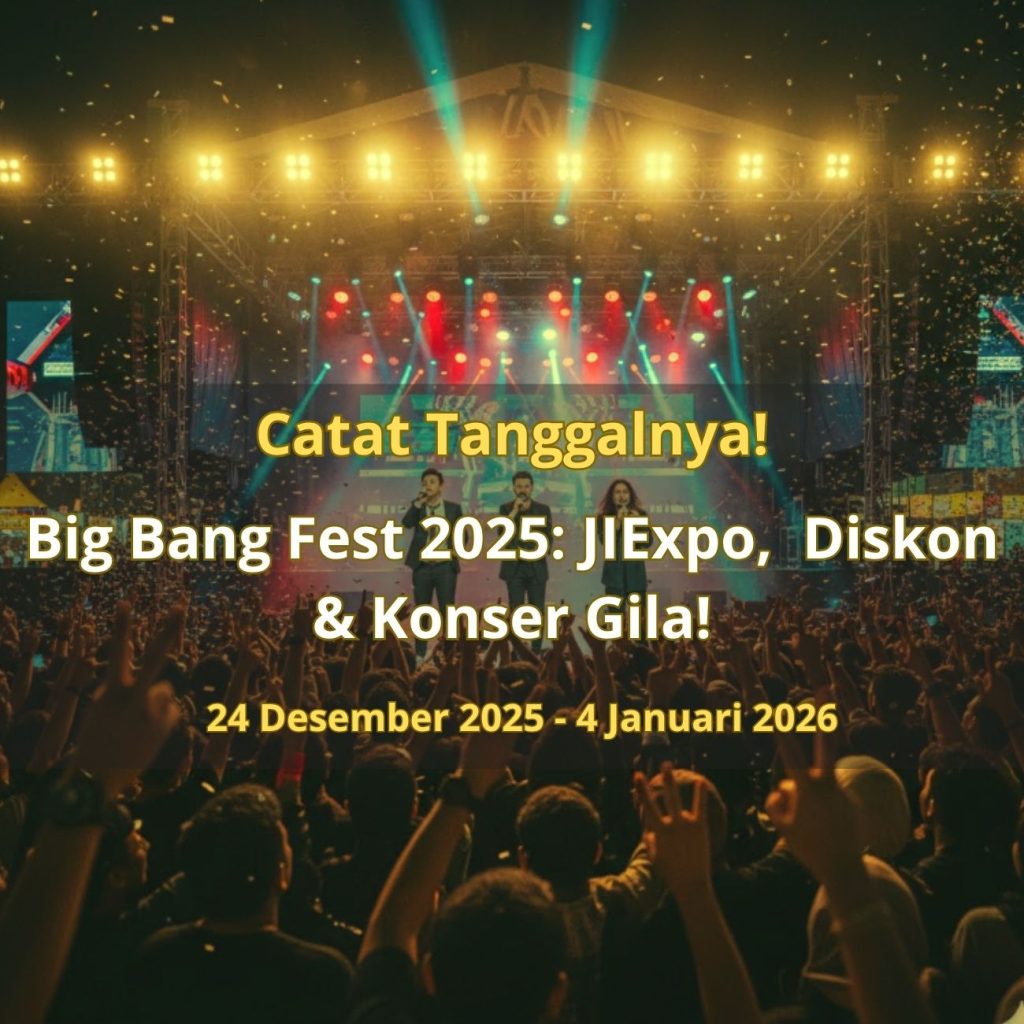 Konser Big Bang Fest 2025 akhir tahun