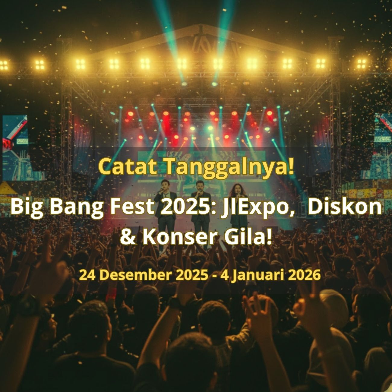 Konser Big Bang Fest 2025 akhir tahun