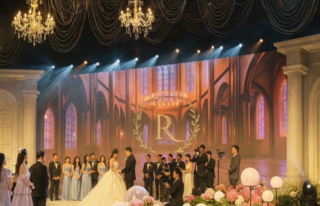 LED Screen Wedding