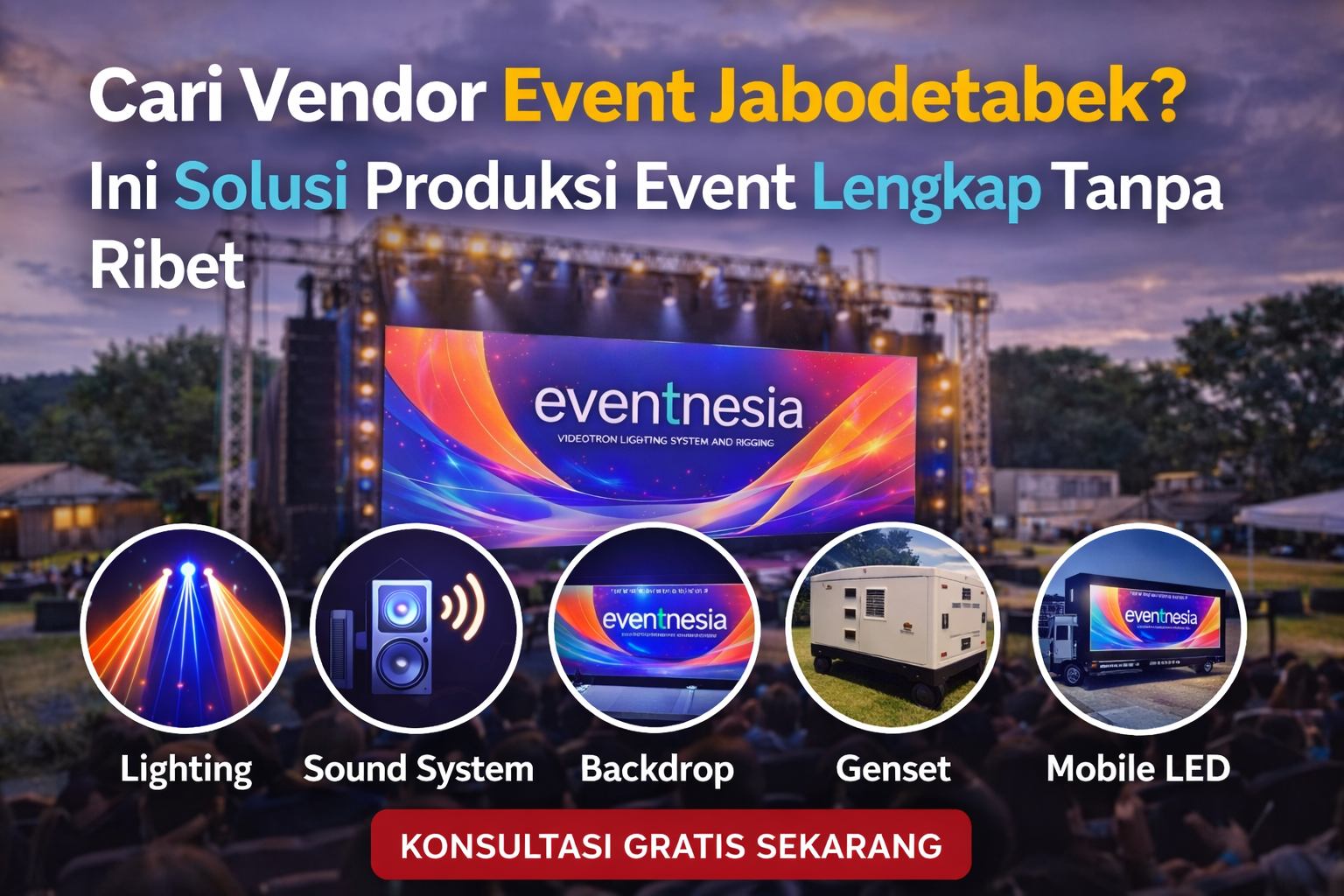 vendor event jabodetabek