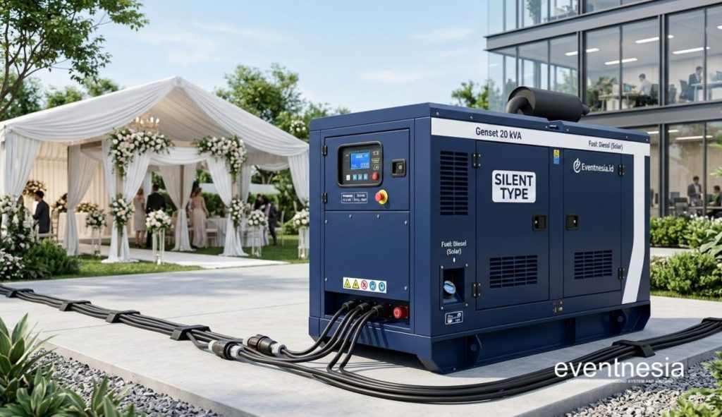 Sewa Genset 20 kVA