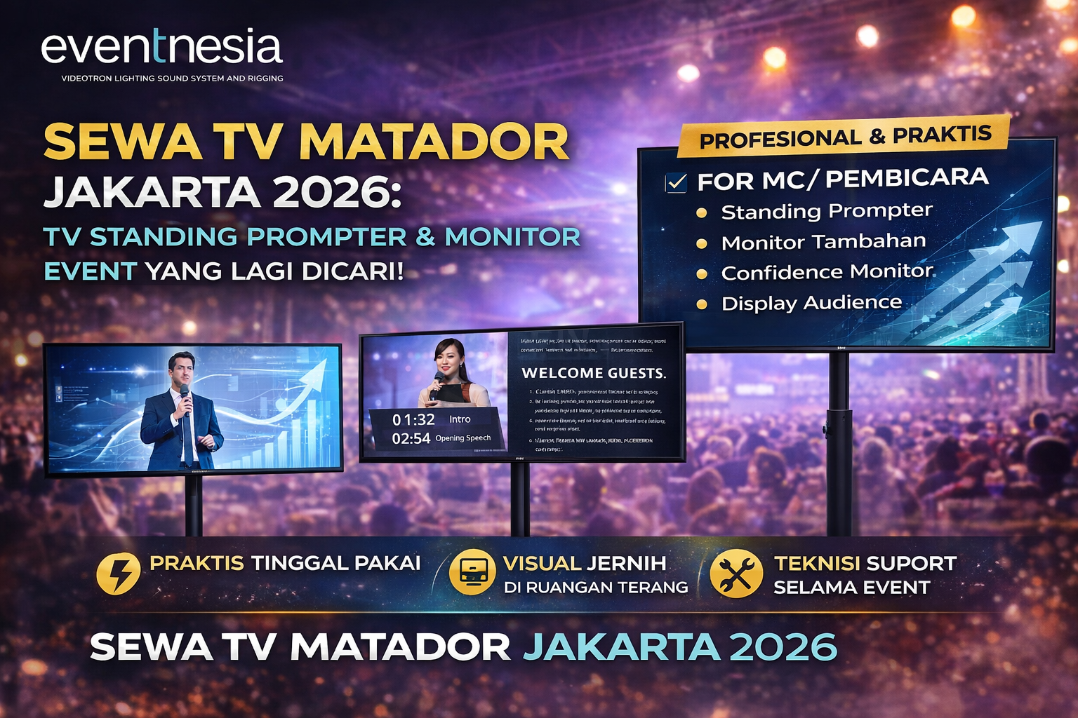 sewa tv matador jakarta