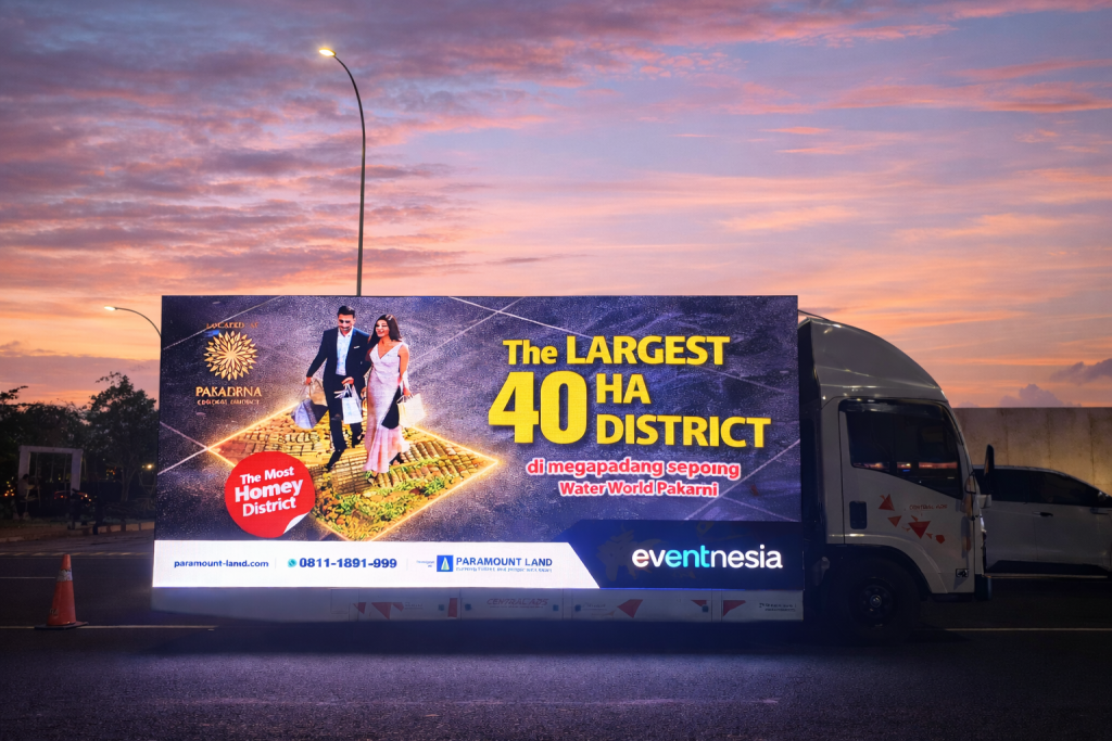 sewa mobil videotron tangerang