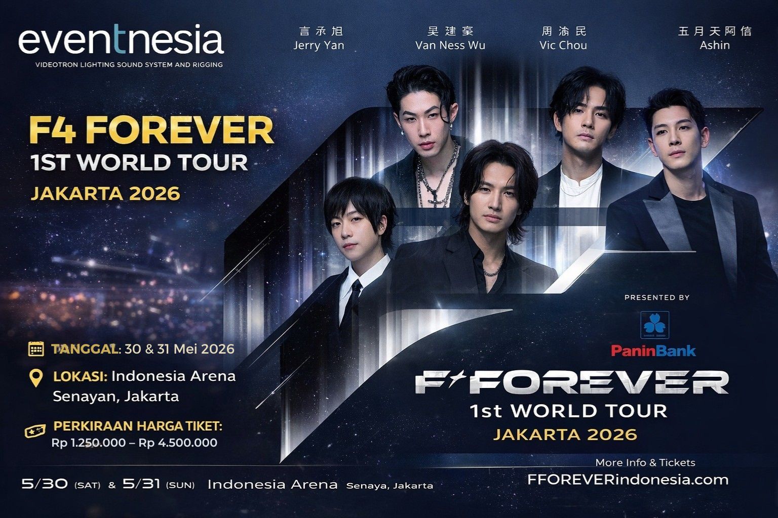 konser f4 jakarta