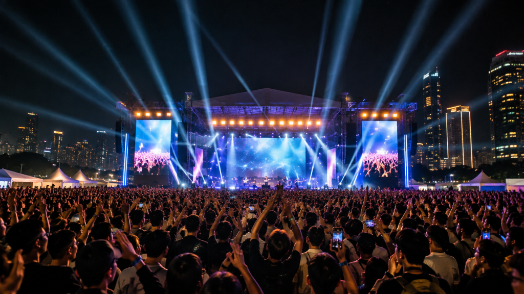 konser akhir pekan